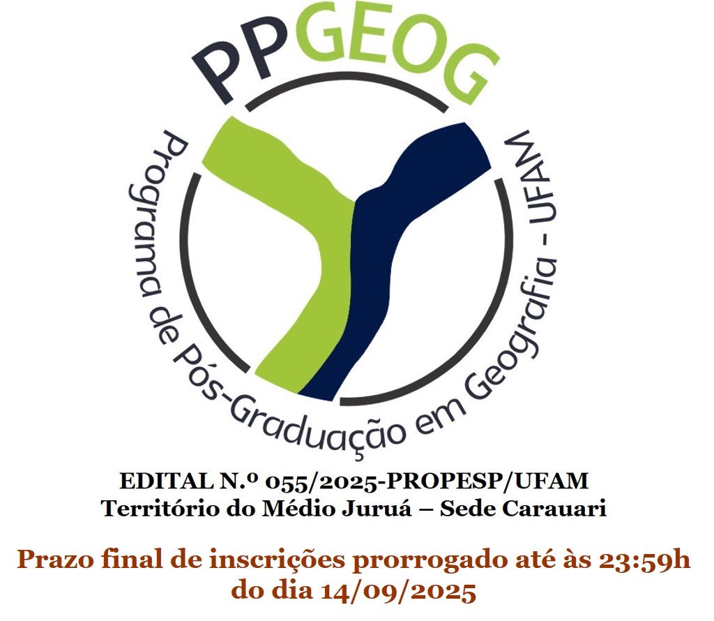Processo Seletivo Território do Médio Juruá: inscrições prorrogadas até às 23:59h do dia 14/09/2025
